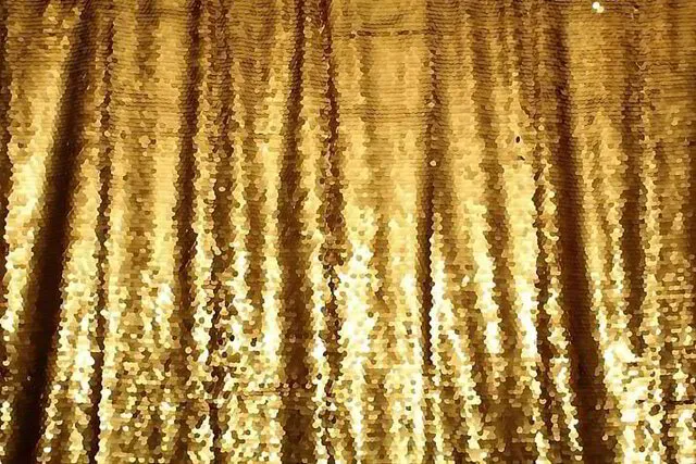 gold sequin backdrop