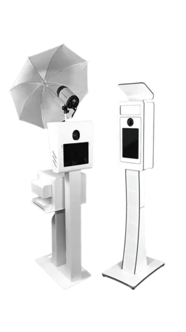 open air photo booth with branding capability
