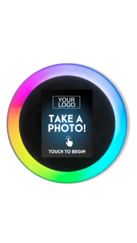 roaming photo booth display panel